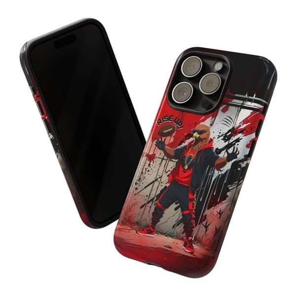 Rise Up Case iPhone 15 Pro, Glossy