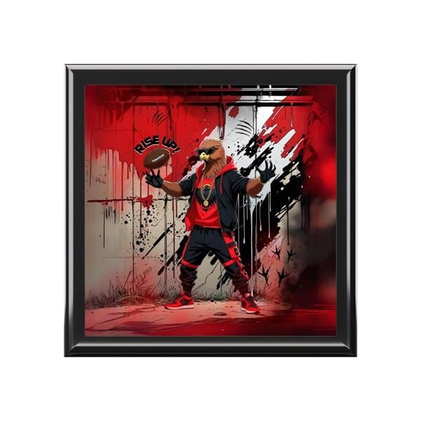 Rise Up Harvest Crate Front, Ebony Black, One size