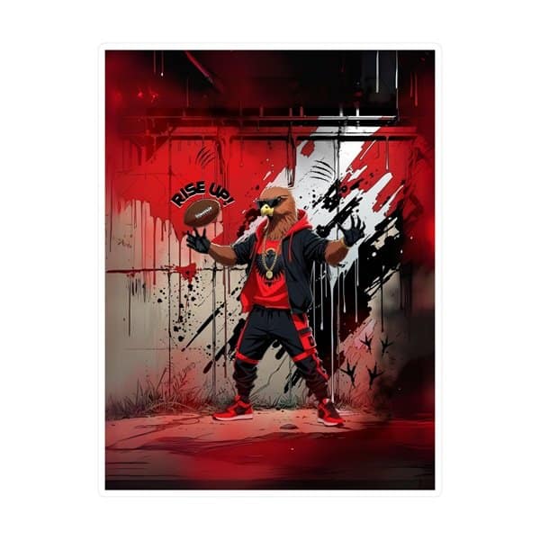 Rise Up Sticker Front, 6_ x 8_