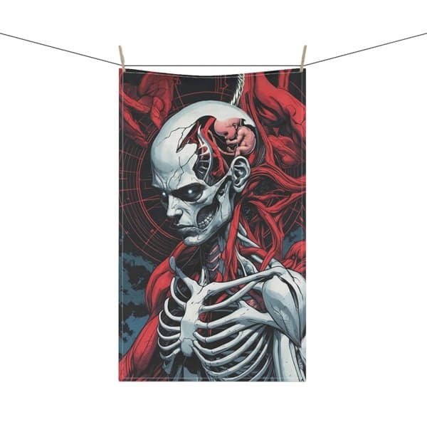 Shed the Doctrine Keep the Core Hand Towel Context 1, Cotton Twill