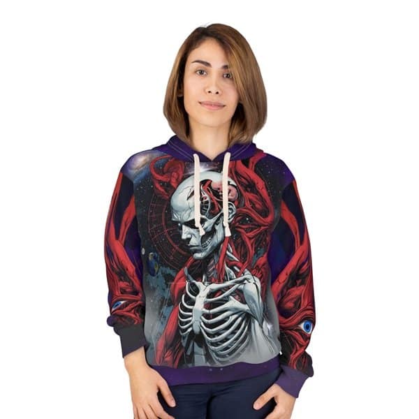 Shed the Doctrine Keep the Core Hoodie Person Front 1