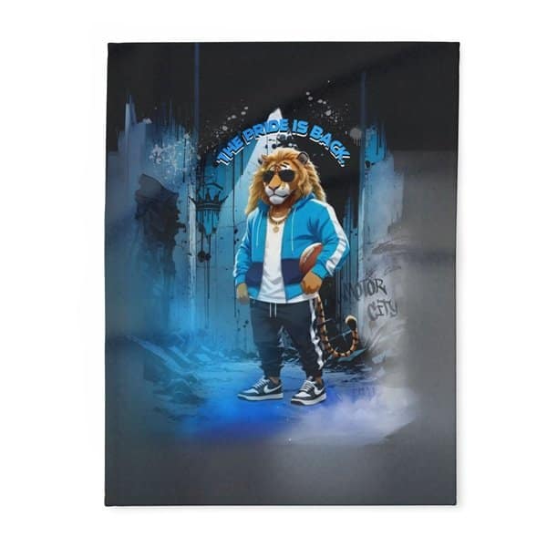 The Pride is Back Blanket Front, 30'' × 40''