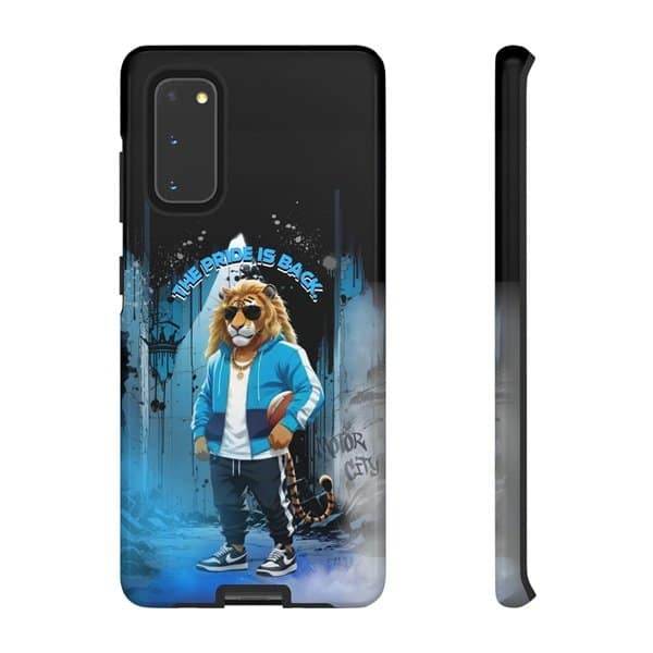 The Pride is Back Case Front and Side, Samsung Galaxy S20, Glossy