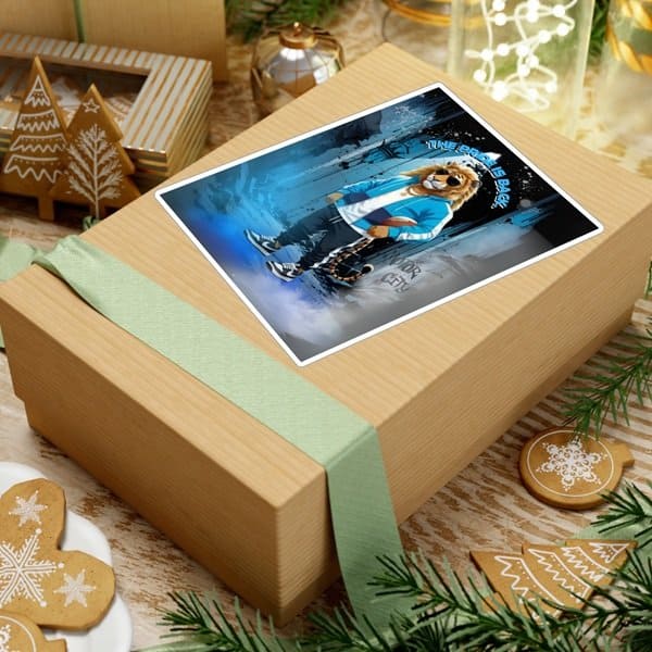 The Pride is Back Sticker Context 4, 8_ x 10_