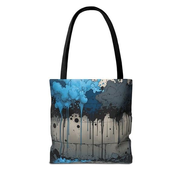 The Pride is Back Tote Bag Back, 13_ × 13'', Black