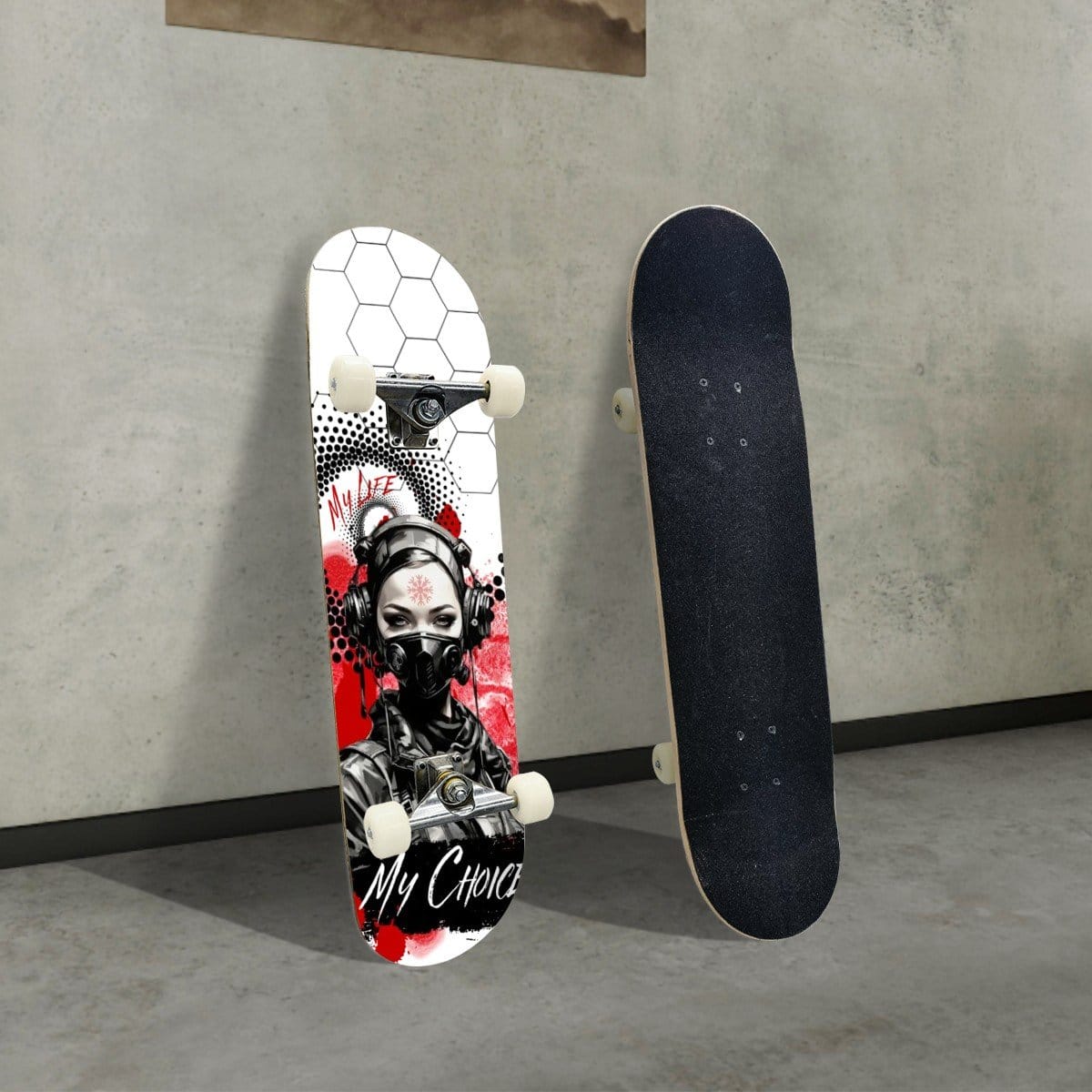 My Life My Choice Skateboard - Image 2