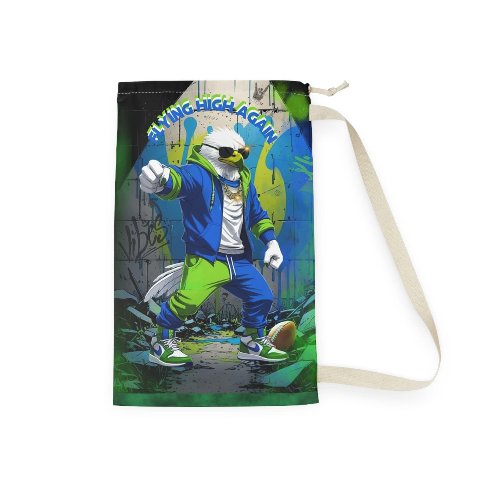 Flying High Again Laundry Bag
