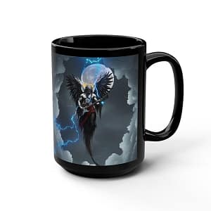 Angel Rocker Coffee Mug Angled