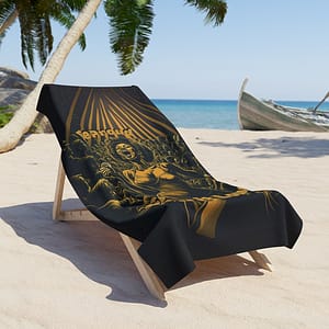 Sing it loud Beach Towel
