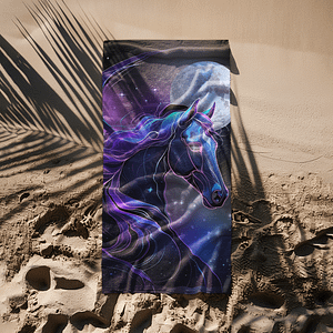 Spirit Animal Horse Bath Towel