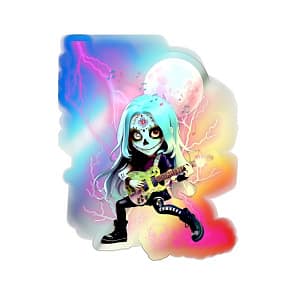 Zombees Ana Flores Holographic Sticker