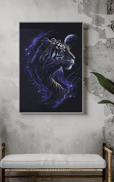 Spirit Animal Tiger Poster