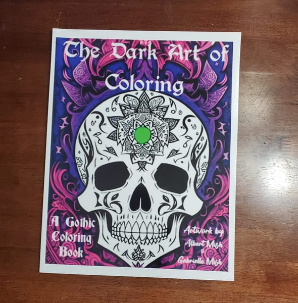 A Gothic Coloring Book