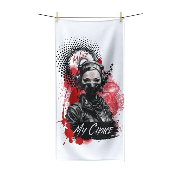 My Life My Choice Bath Towel