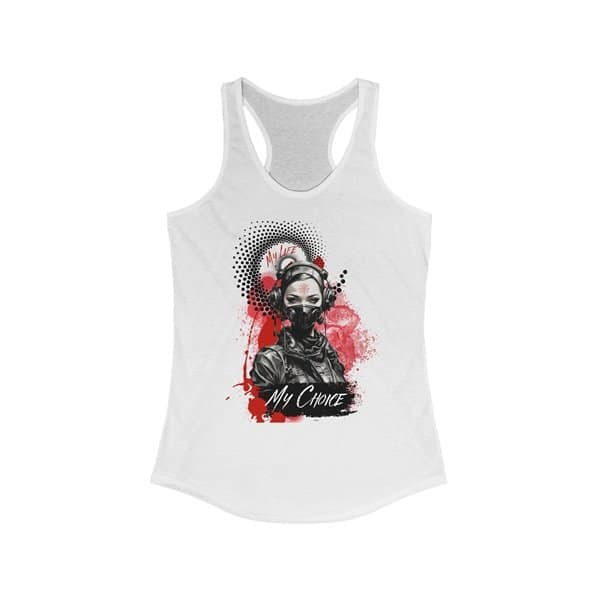 My Life My Choice Racerback tank