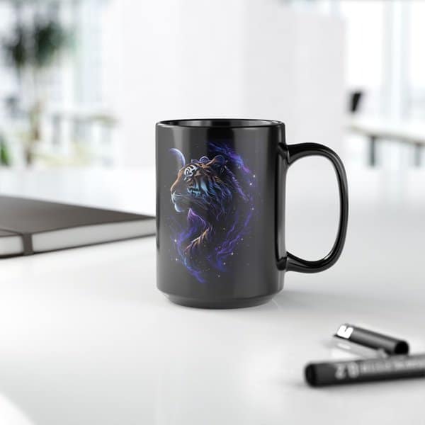 Spirit Animal Tiger Coffee Mug - Image 4