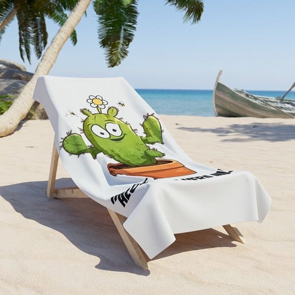 Aloe You Beach Towel
