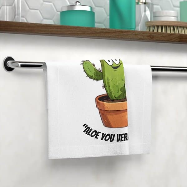 Aloe You Face Towel - Image 4
