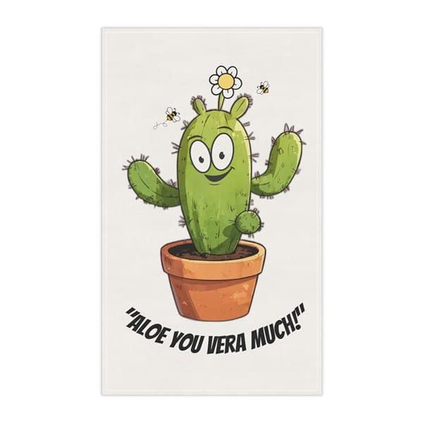 Aloe You Hand Towel