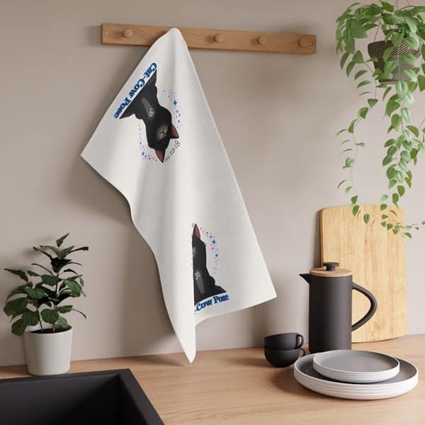 Cat-Cow Pose Hand Towel - Image 5