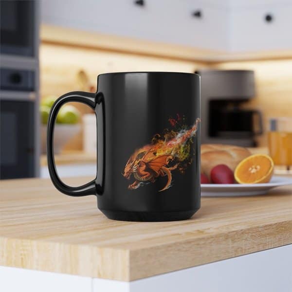 Fire Dragon Coffee Mug