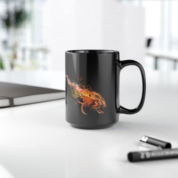 Fire Dragon Coffee Mug