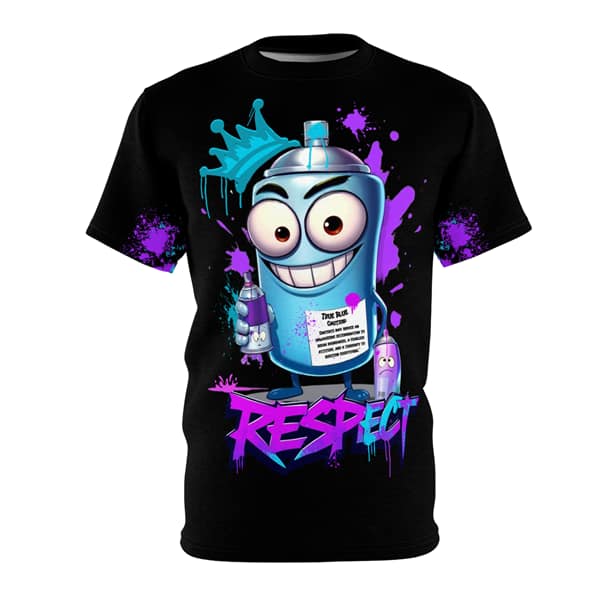Graffiti Respect Black T-Shirt