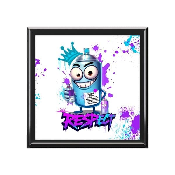 Graffiti Respect Harvest Crate front