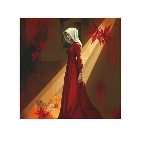 Handmaid's Tale II Face Towel Front