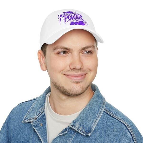 Power Graphic Low Profile Baseball Cap - Image 2
