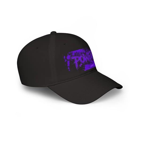 Power Graphic Low Profile Baseball Cap - Image 4