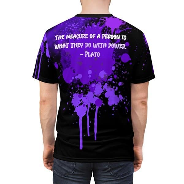 Power Graphic Tee Mockup