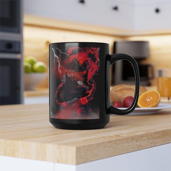 Red Dragon Wizard Mug - Image 4