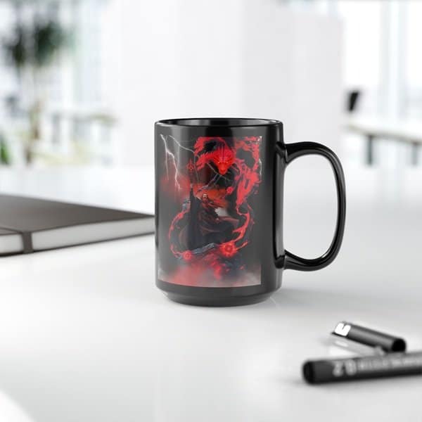 Red Dragon Wizard Mug - Image 2