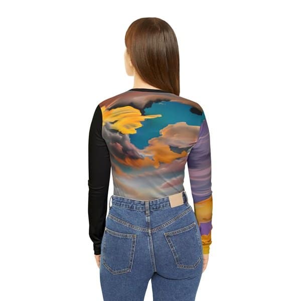 Spirit Dragon V-Neck Shirt - Image 3