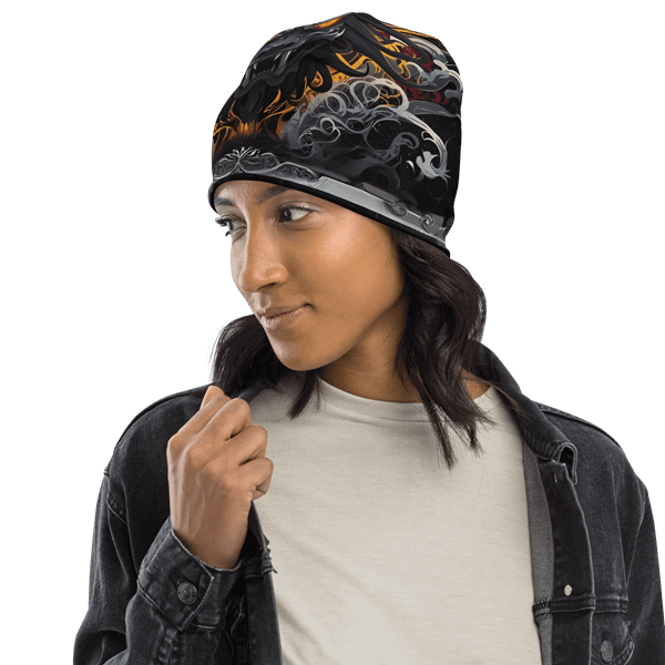 Tribal Dragon Beanie - Image 6