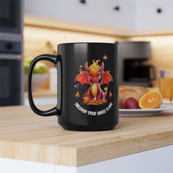 Whimsical Dragon Mug - Image 3