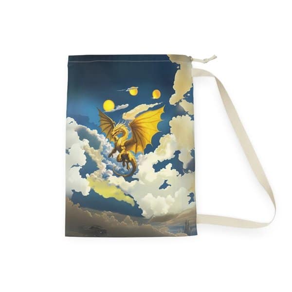 Yellow Dragon Laundry Bag