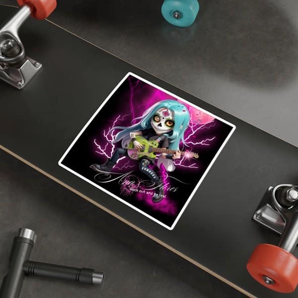 Zombees Ana Flores Sticker Square