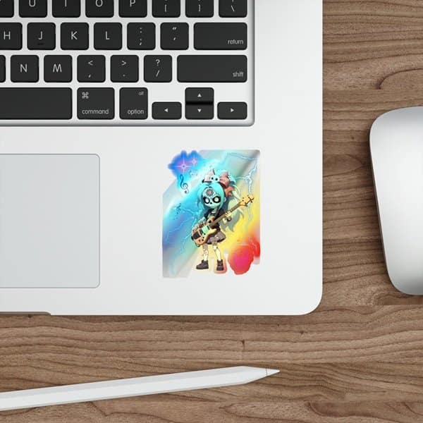 Zombees Luzi Flores Holo Sticker 3x3
