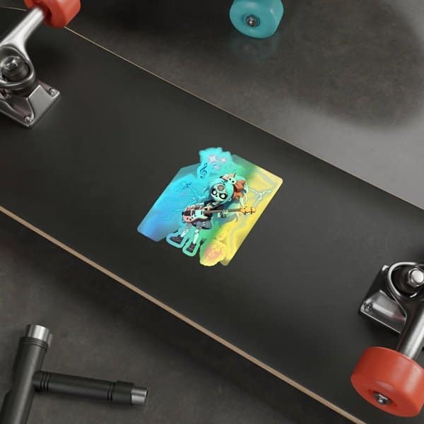 Zombees Luzi Flores Holo Sticker 4x4