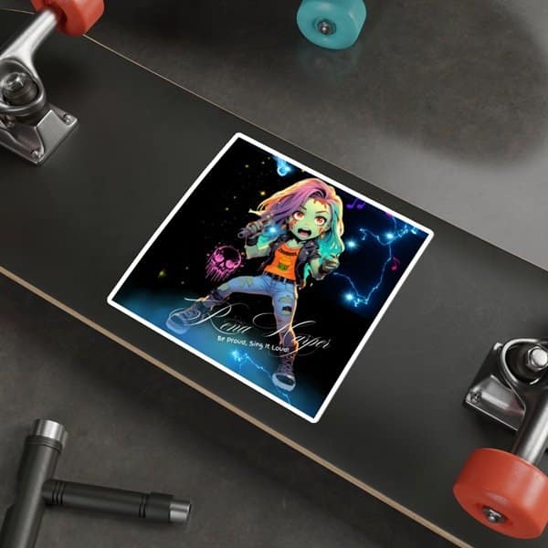 Zombees Rena Harper Sticker Square
