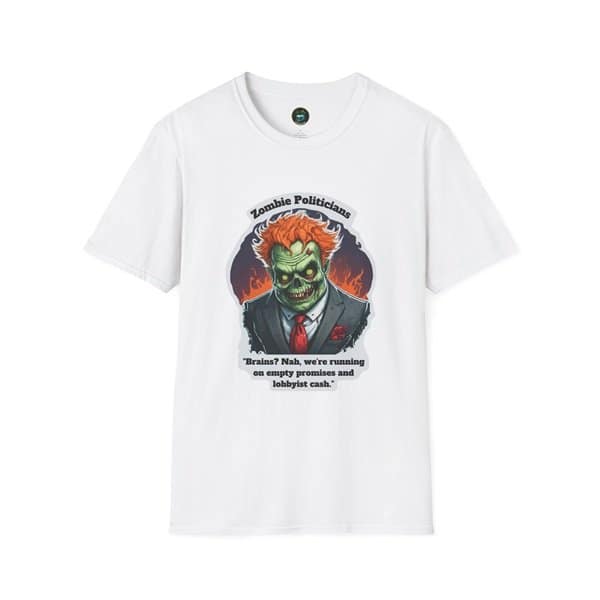 Zombie Politician T-shirt - Image 5
