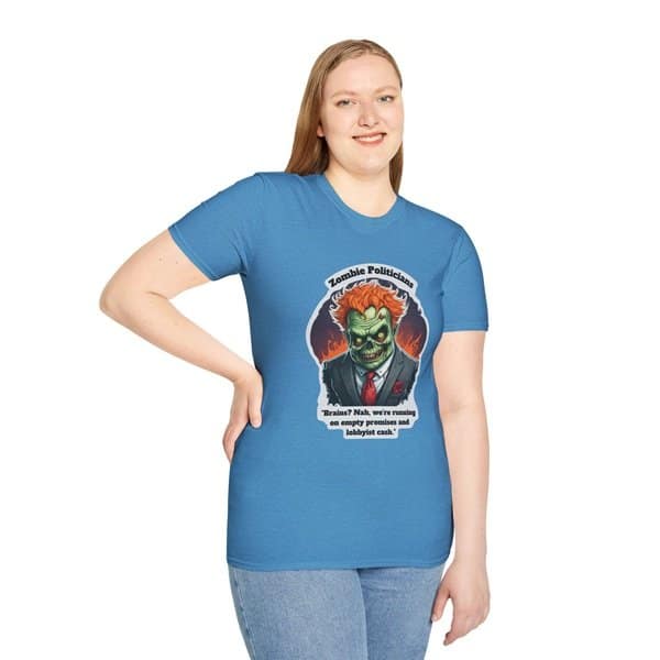 Zombie Politician T-shirt - Image 7