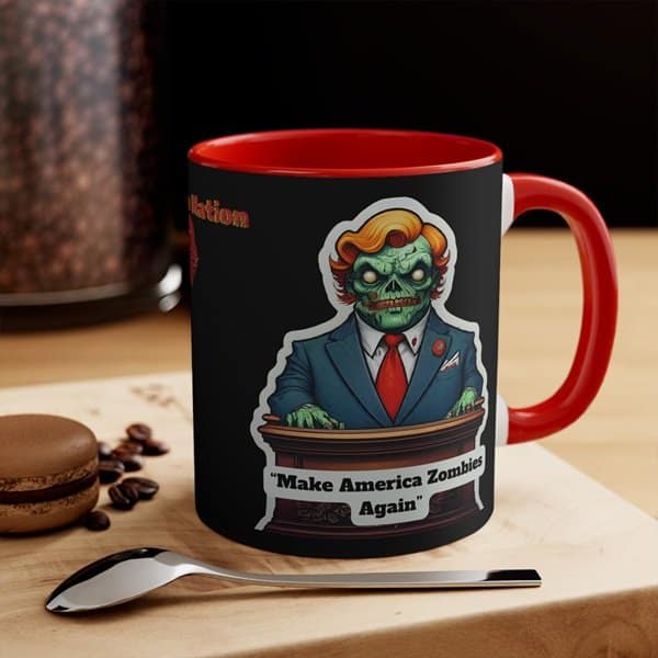 Zombie Politics Coffee Mug - Image 3