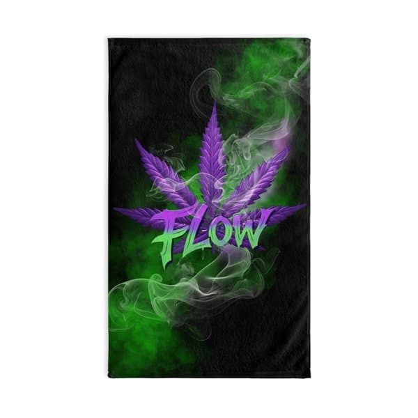 Cannabis Flow Hand Towel