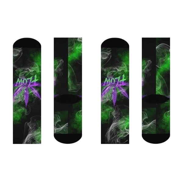 Cannabis Flow Socks