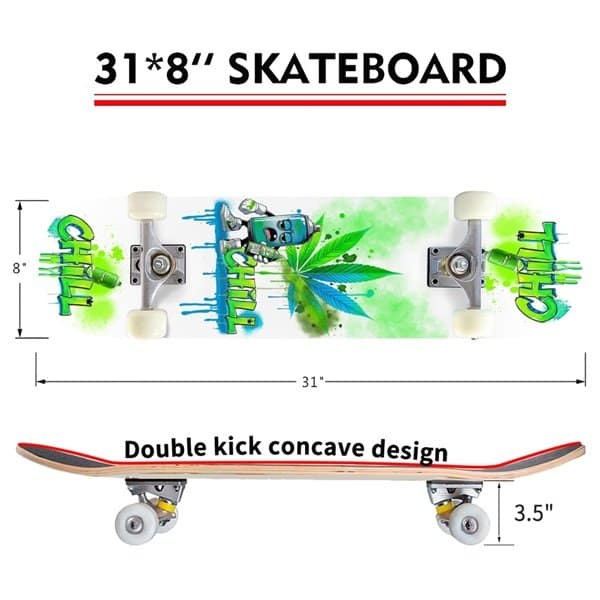 Chill Vibes Skateboard