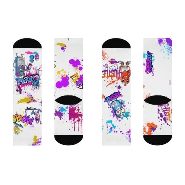 Graffiti Gang Crew Socks