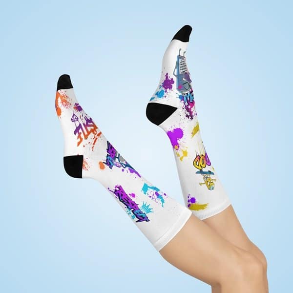 Graffiti Gang Crew Socks